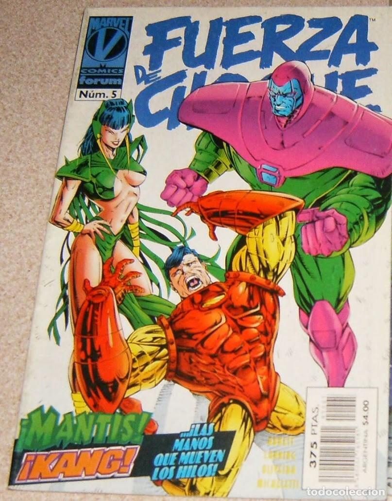 C&oacute;mics: FUERZA DE CHOQUE N&uacute;mero 5 . SEGUNDA SERIE . FORUM . de LOS VENGADORES