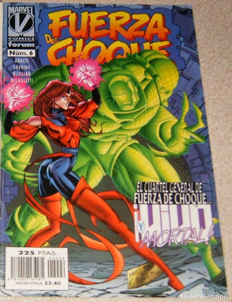 C&oacute;mics: FUERZA DE CHOQUE N&uacute;mero 6 . SEGUNDA SERIE . FORUM . de LOS VENGADORES