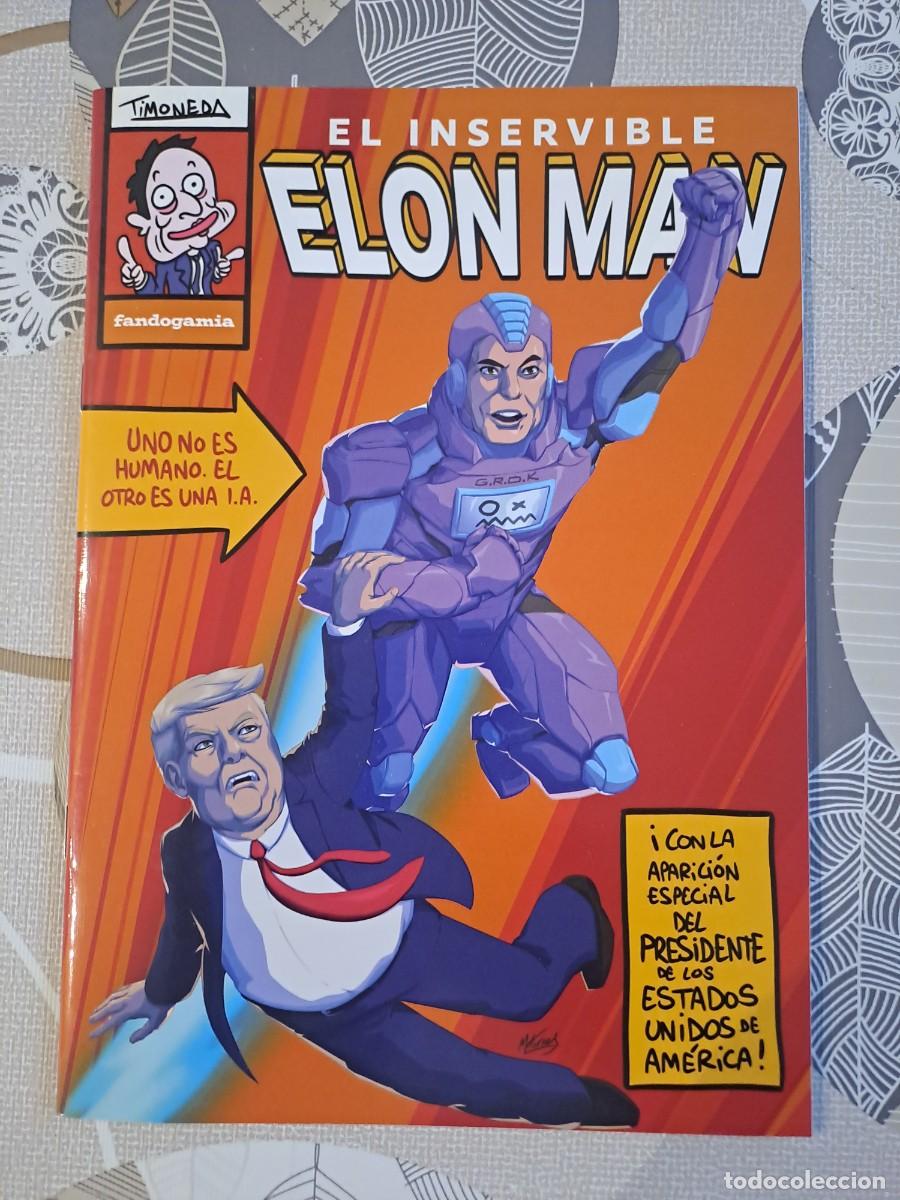 C&oacute;mics: El inservible Elon man, Fandogamia en perfecto estado