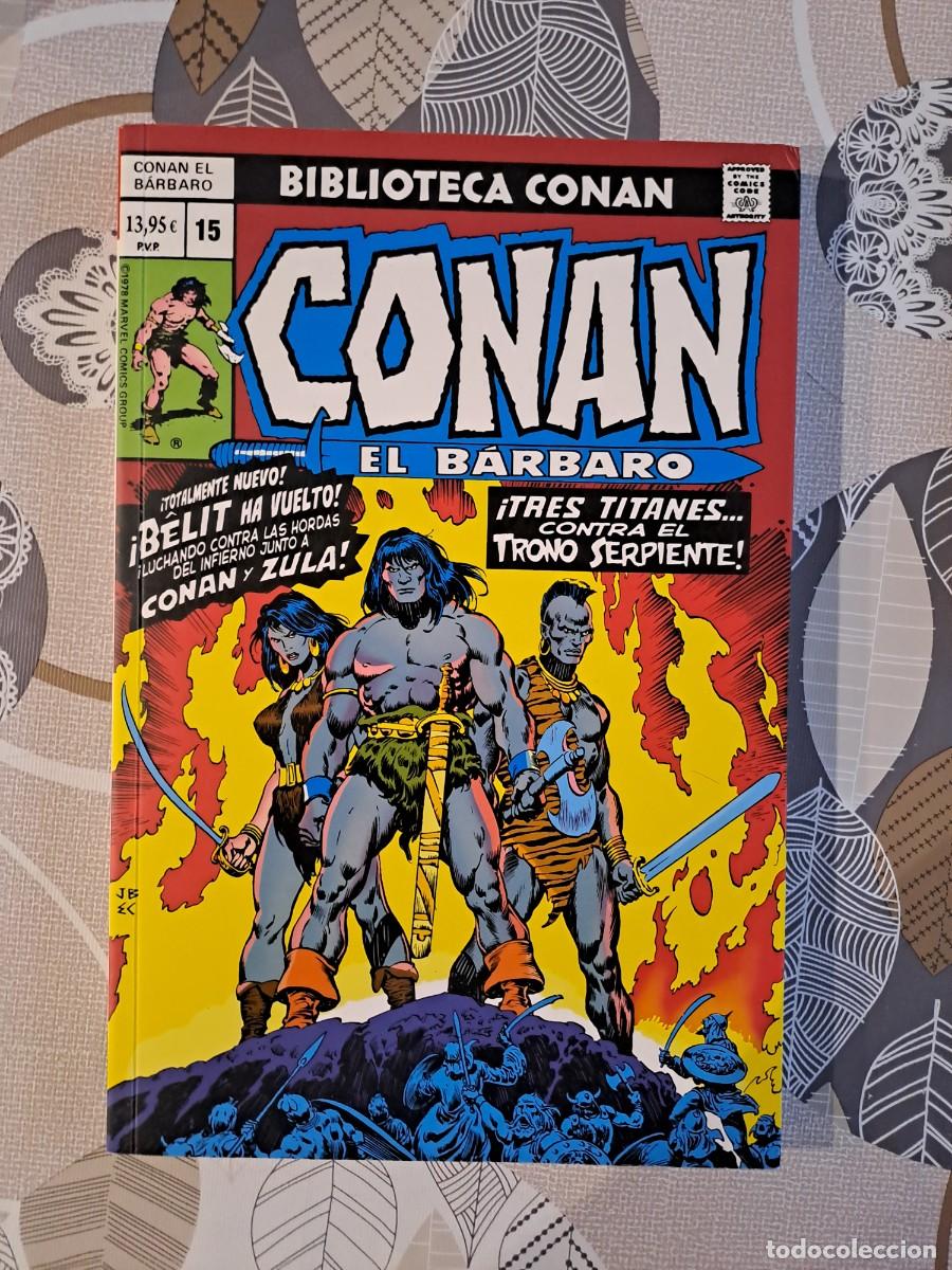 C&oacute;mics: Biblioteca Conan 15, Panini en perfecto estado