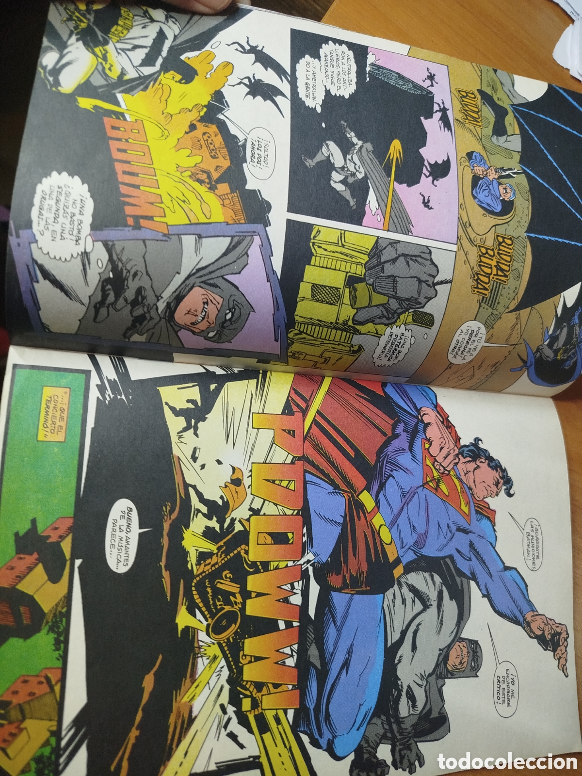C&oacute;mics: Superman rodeado de murci&eacute;lagos. Hora zero. C&oacute;mic DC 17. Batman contra Superman - Foto 3