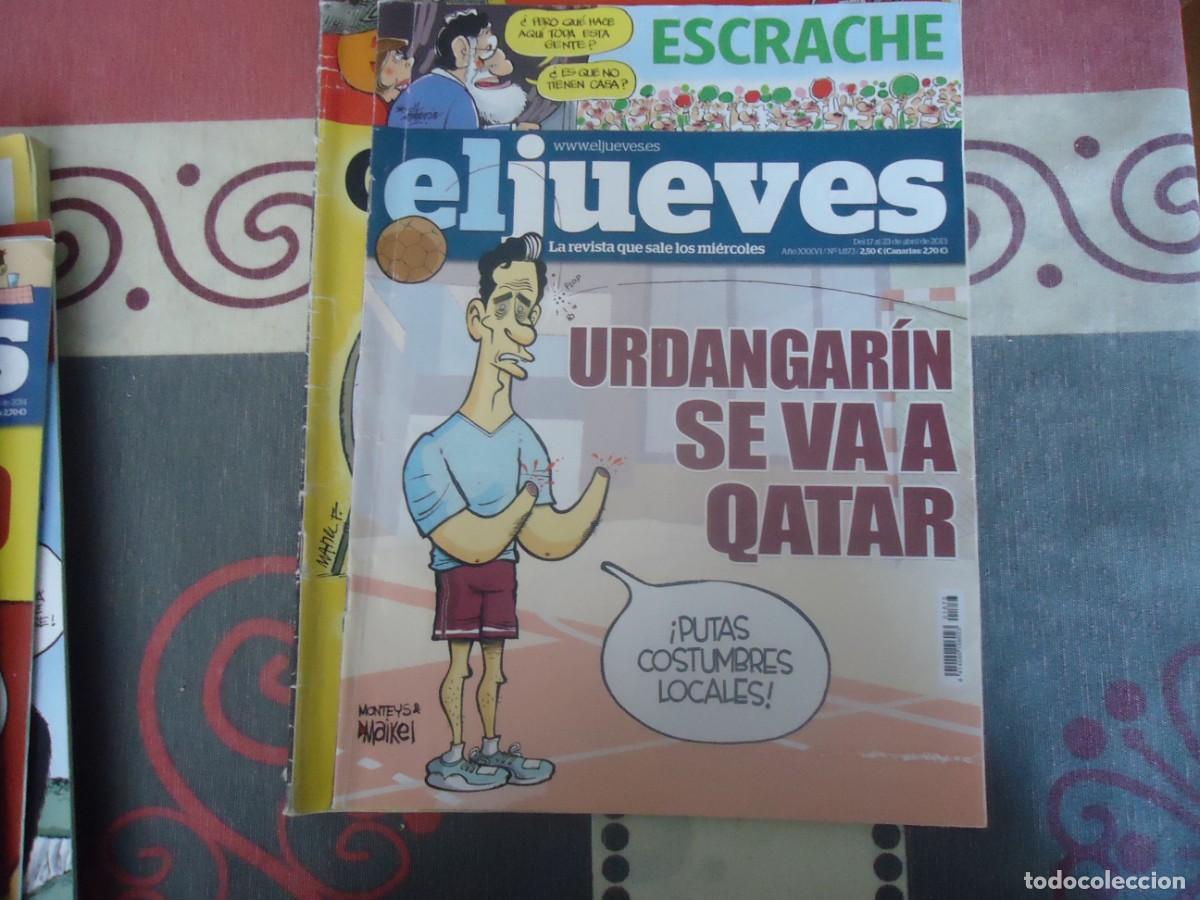 Comics: EL JUEVES , URDAGARIN SE VA A QATAR