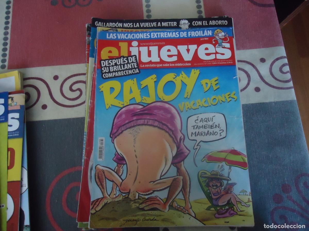 Fumetti: EL JUEVES , RAJOY DE VACACIONES