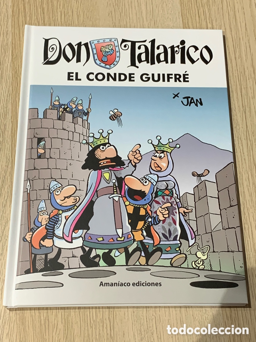 C&oacute;mics: Don talarico el conde guifr&eacute; con l&aacute;mina firmada y numerada por Jan
