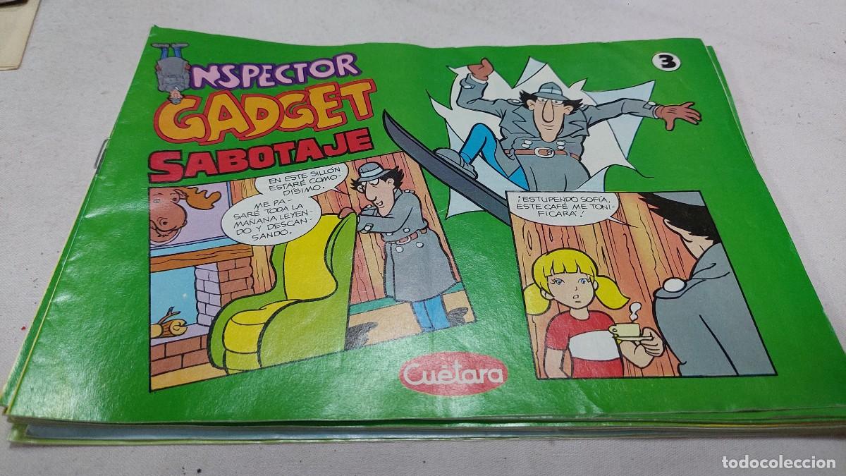 C&oacute;mics: Comic galletas Cuetara Inspector Gadget Sabotaje 3