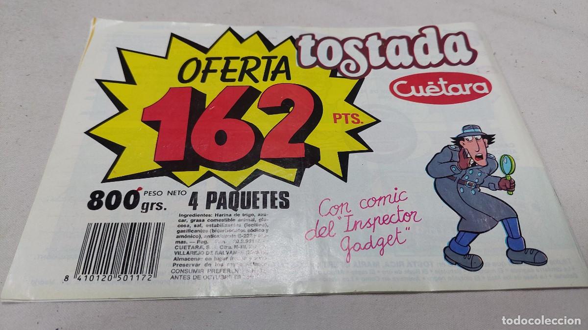 C&oacute;mics: Comic galletas Cuetara Inspector Gadget atraco en alta mar 6 - Foto 2