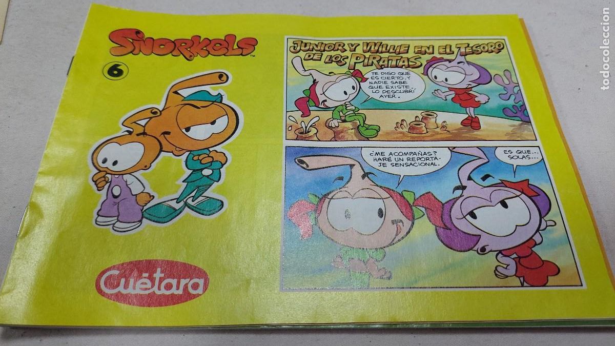 C&oacute;mics: Comic galletas Cuetara Snorkels Junio y Willie en el tesoro de los piratas 6 - Foto 1