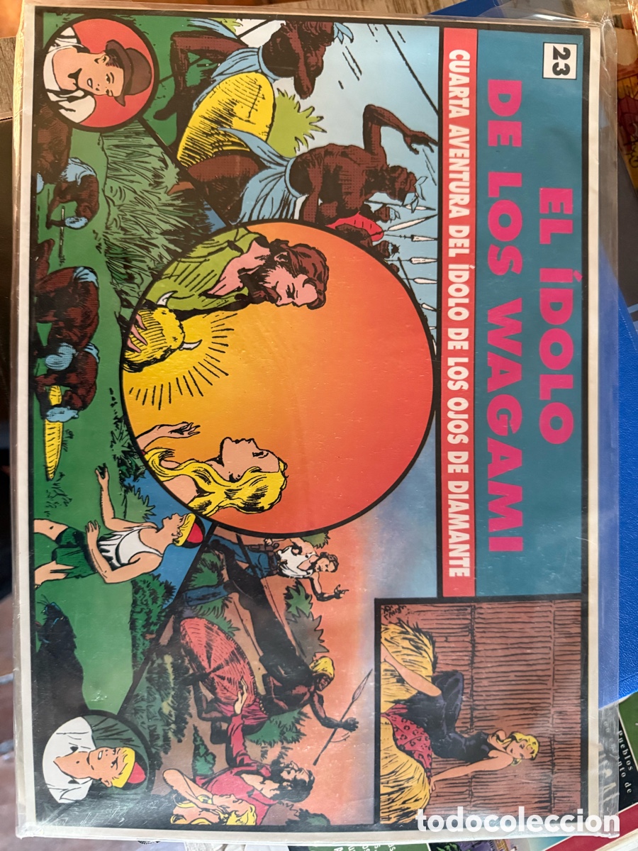 C&oacute;mics: Lote de 3 tebeos de Jorge y Fernando de la saga del &Iacute;dolo de los Ojos de Diamante.
