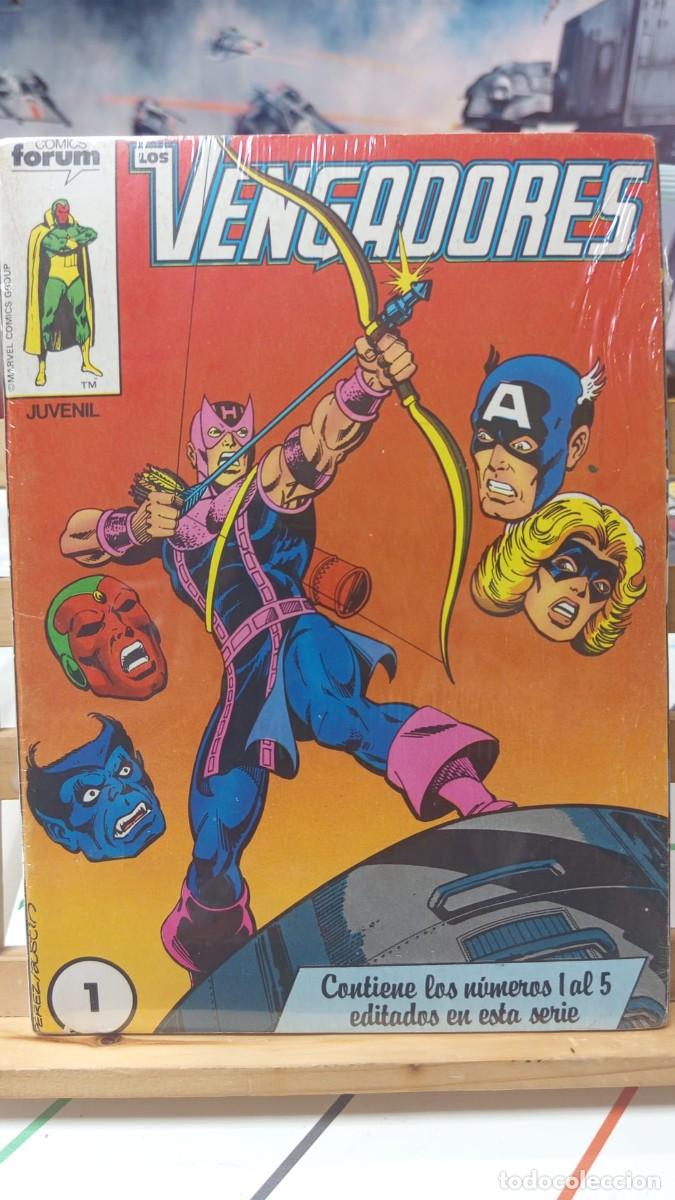 C&oacute;mics: VENGADORES RETAPADO 1-2-3-4-5 FORUM VOLUMEN 1