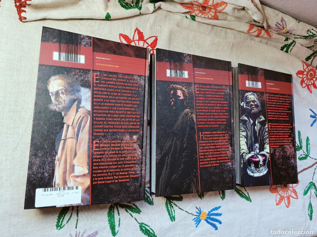 C&oacute;mics: John Constantine Hellblazer Delano. Completa. Tomos 1, 2 y 3. V&eacute;rtigo, ECC. Edici&oacute;n en tapa dura. Es - Foto 3
