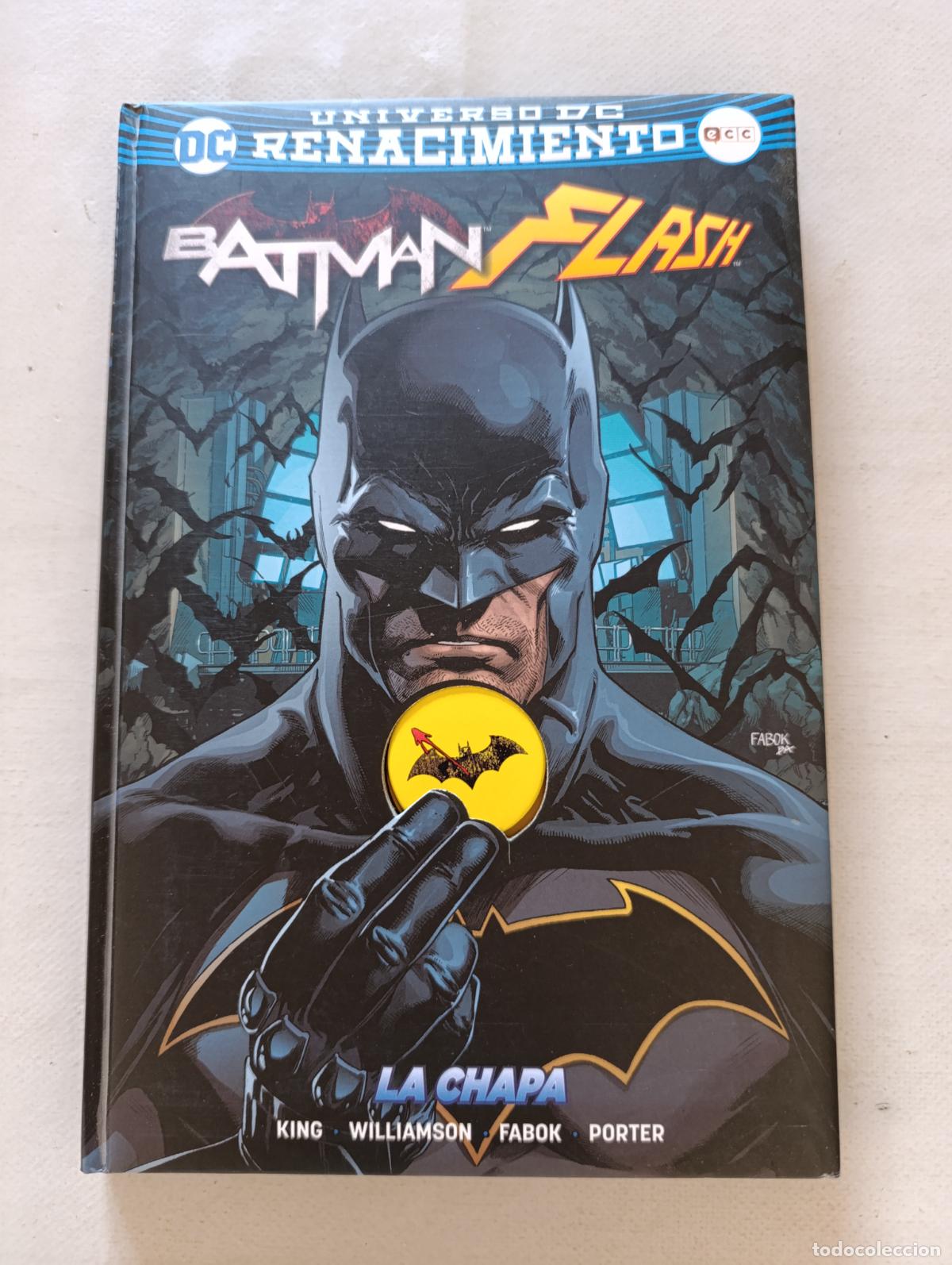 C&oacute;mics: BATMAN / FLASH - LA CHAPA - UNIVERSO DC RENACIMIENTO - ECC - TAPA DURA (HZ)