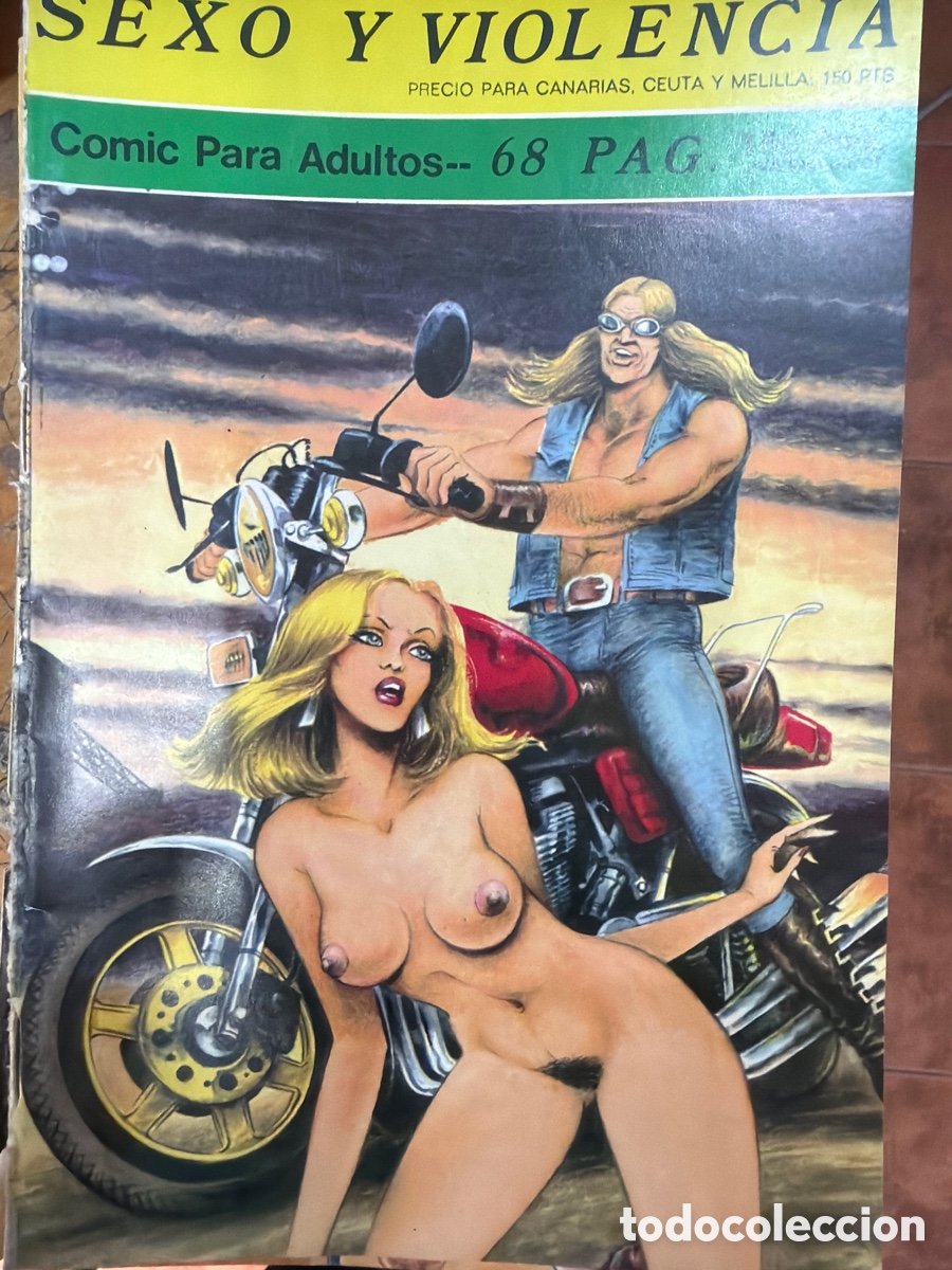 C&oacute;mics: Sexo y violencia.comic para adultos.colecci&oacute;n casi completa del n 1 al 24 a falta del n9.a&ntilde;o 1986