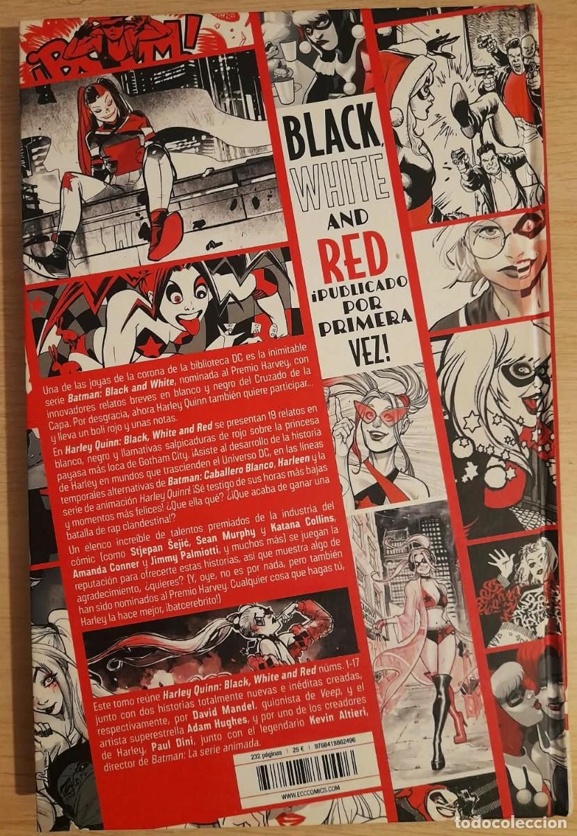 C&oacute;mics: Harley Quinn - White, Black, Red - Blanco, Negro y Rojo - DC Comics - ECC - Foto 2