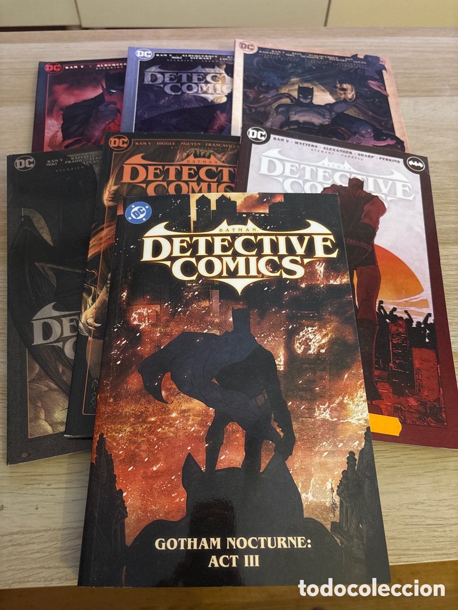 C&oacute;mics: Batman detective c&oacute;mics. Etapa RAM V. Obra completa