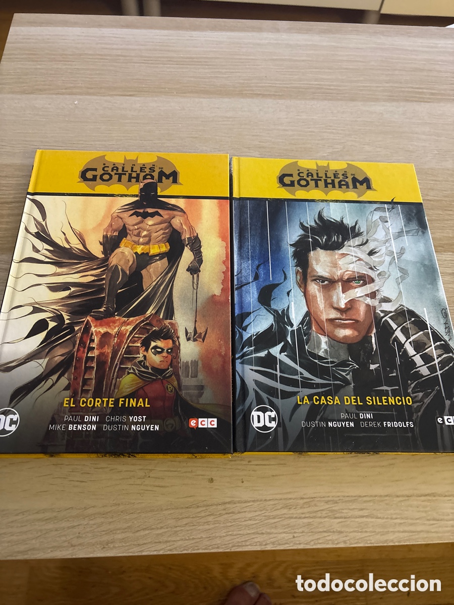 C&oacute;mics: Calles de Gotham. 2 vol&uacute;menes. Completa. Paul Dini