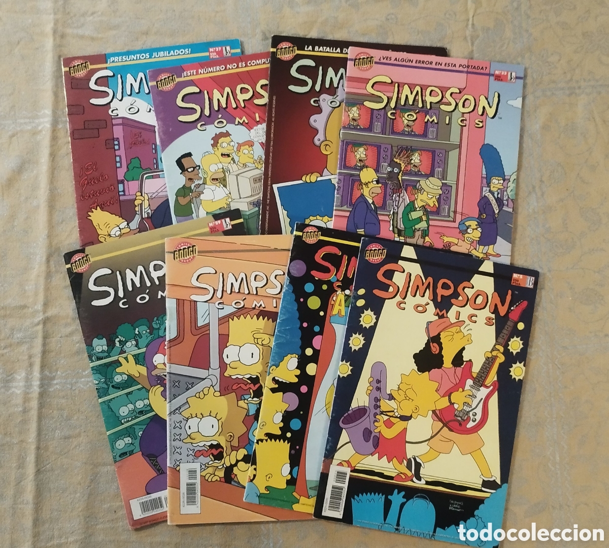 Comics: Simpsons Comics 7 n&uacute;meros