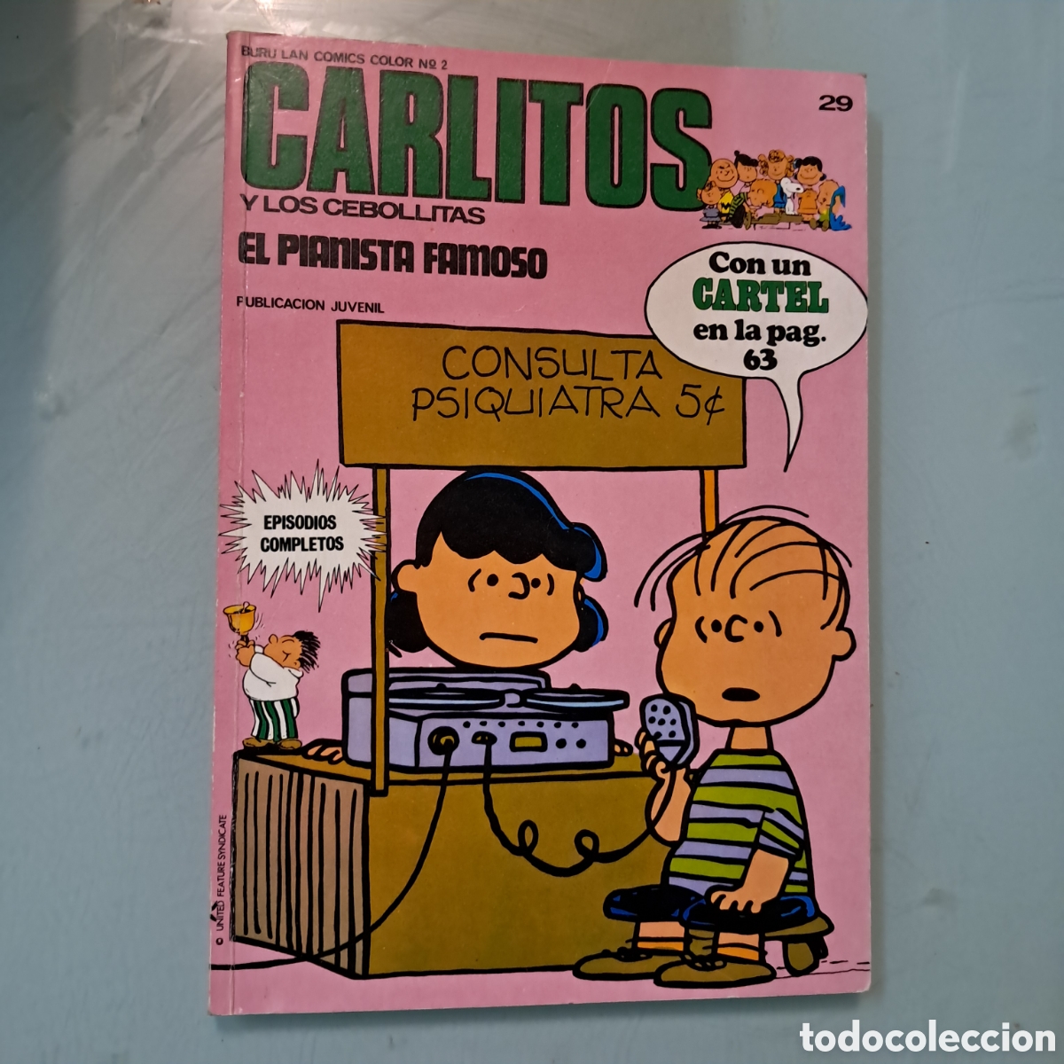 C&oacute;mics: Carlitos y los cebolletas, n&uacute;mero 29