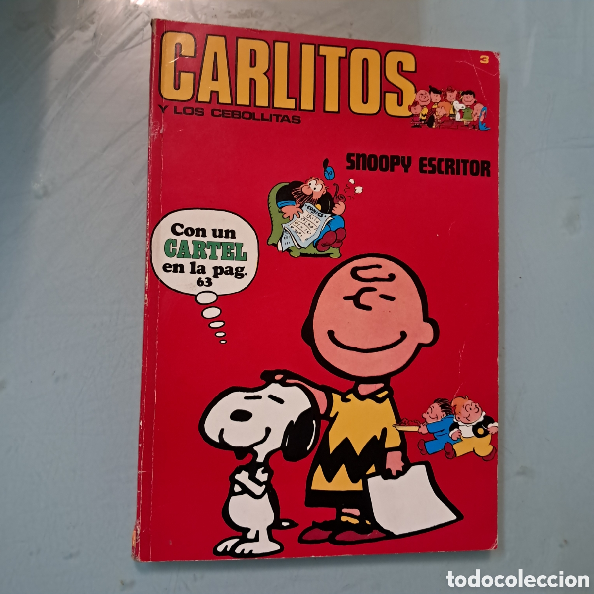 C&oacute;mics: Carlitos y los cebolletas, n&uacute;mero 3