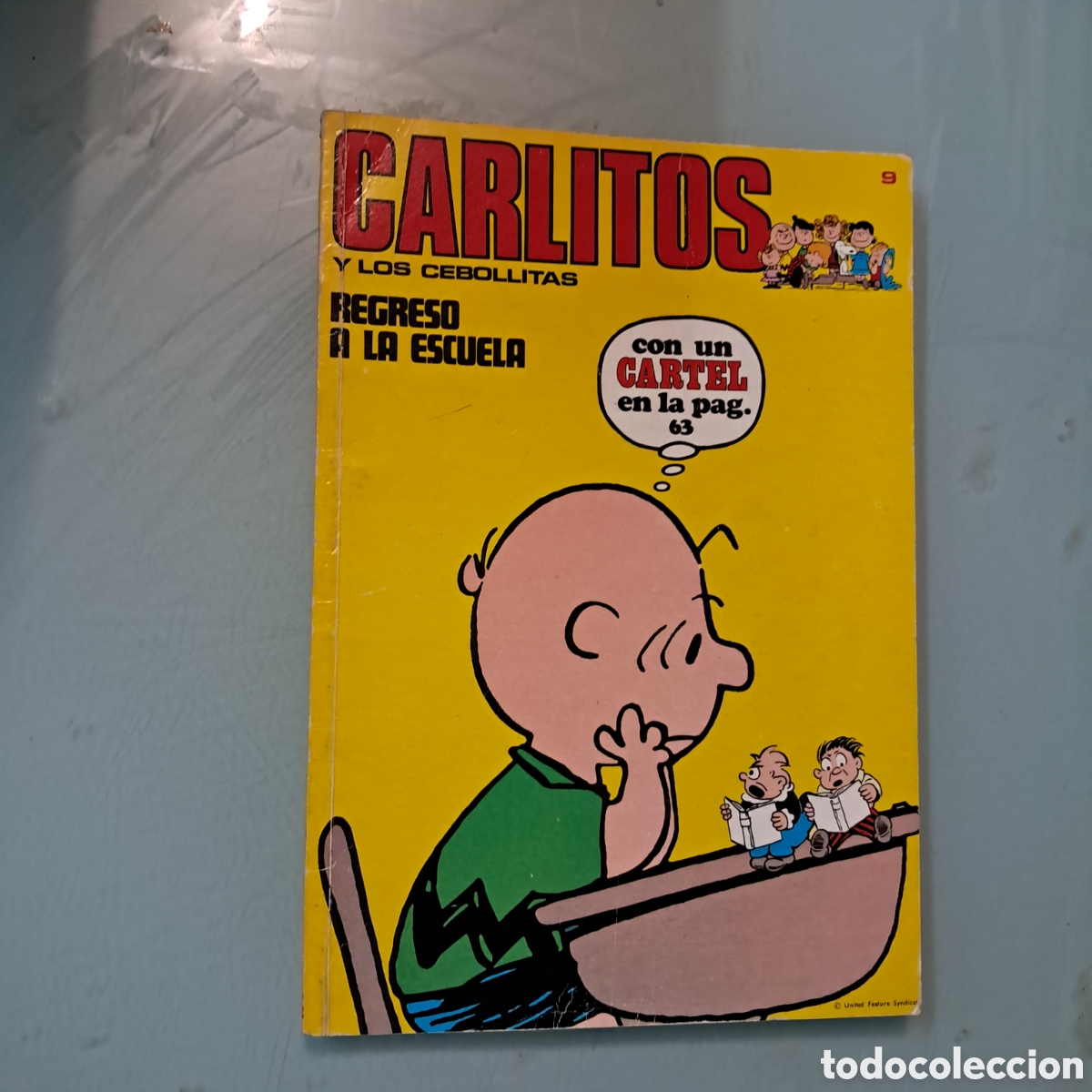 C&oacute;mics: Carlitos y los cebolletas, n&uacute;mero 9