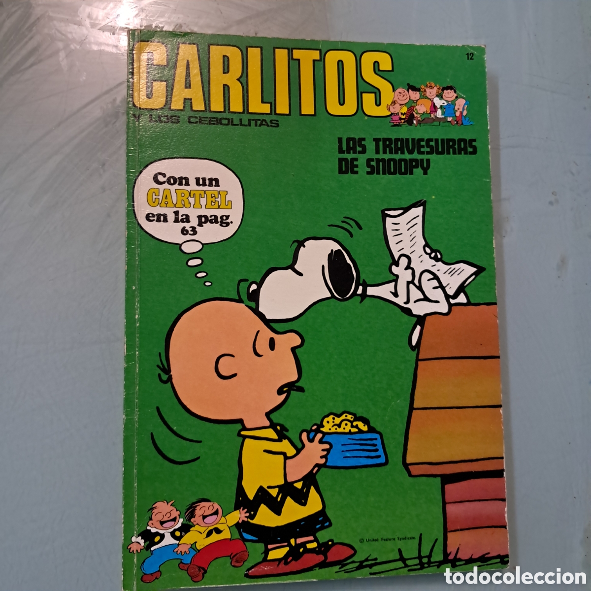 C&oacute;mics: Carlitos y los cebolletas, n&uacute;mero 12