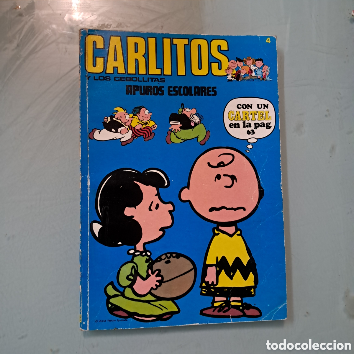 C&oacute;mics: Carlitos y los cebolletas, n&uacute;mero 4