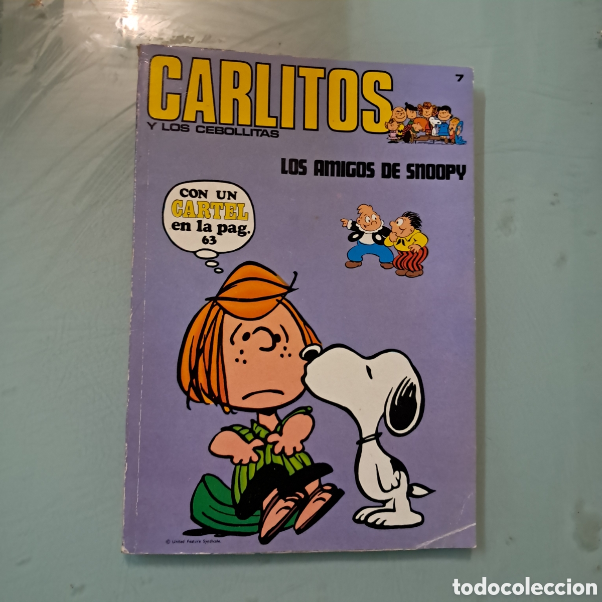 C&oacute;mics: Carlitos y los cebolletas, n&uacute;mero 7