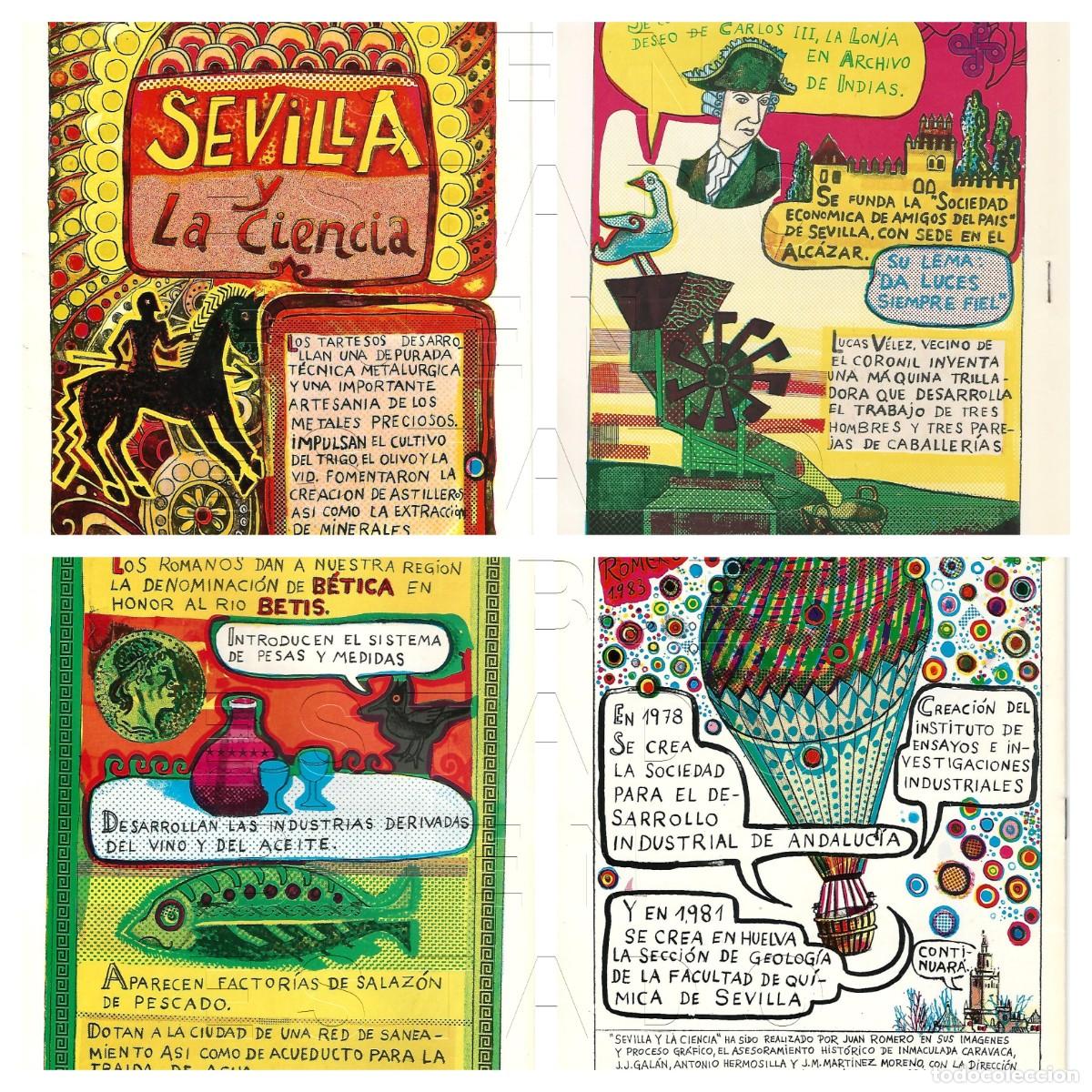 C&oacute;mics: SEVILLA Y LA CIENCIA COMIC JUAN ROMERO 1983 U91