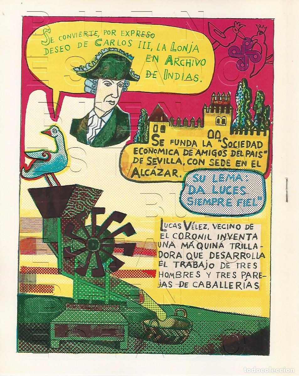 C&oacute;mics: SEVILLA Y LA CIENCIA COMIC JUAN ROMERO 1983 U91 - Foto 4