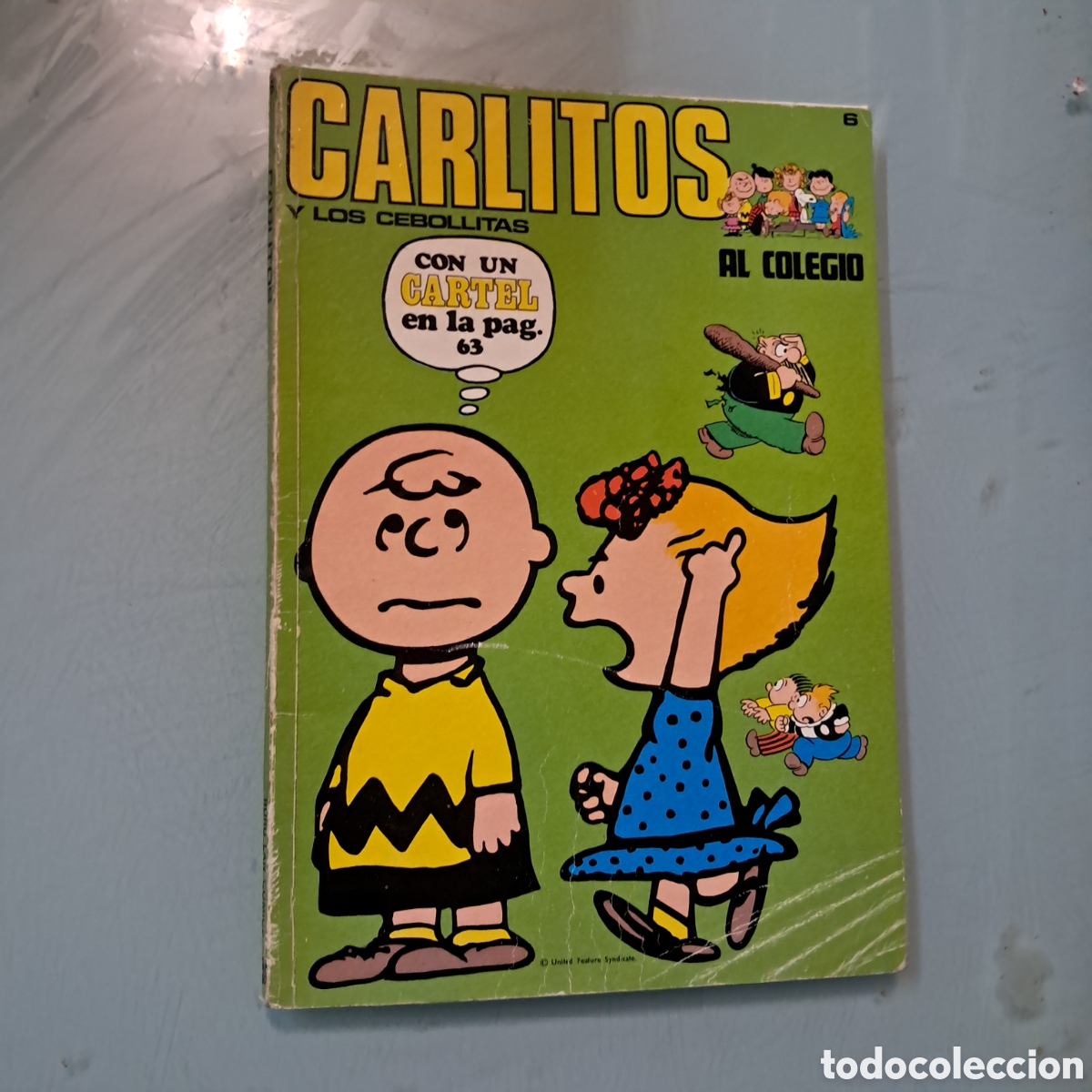 C&oacute;mics: Carlitos y los cebolletas, n&uacute;mero 6