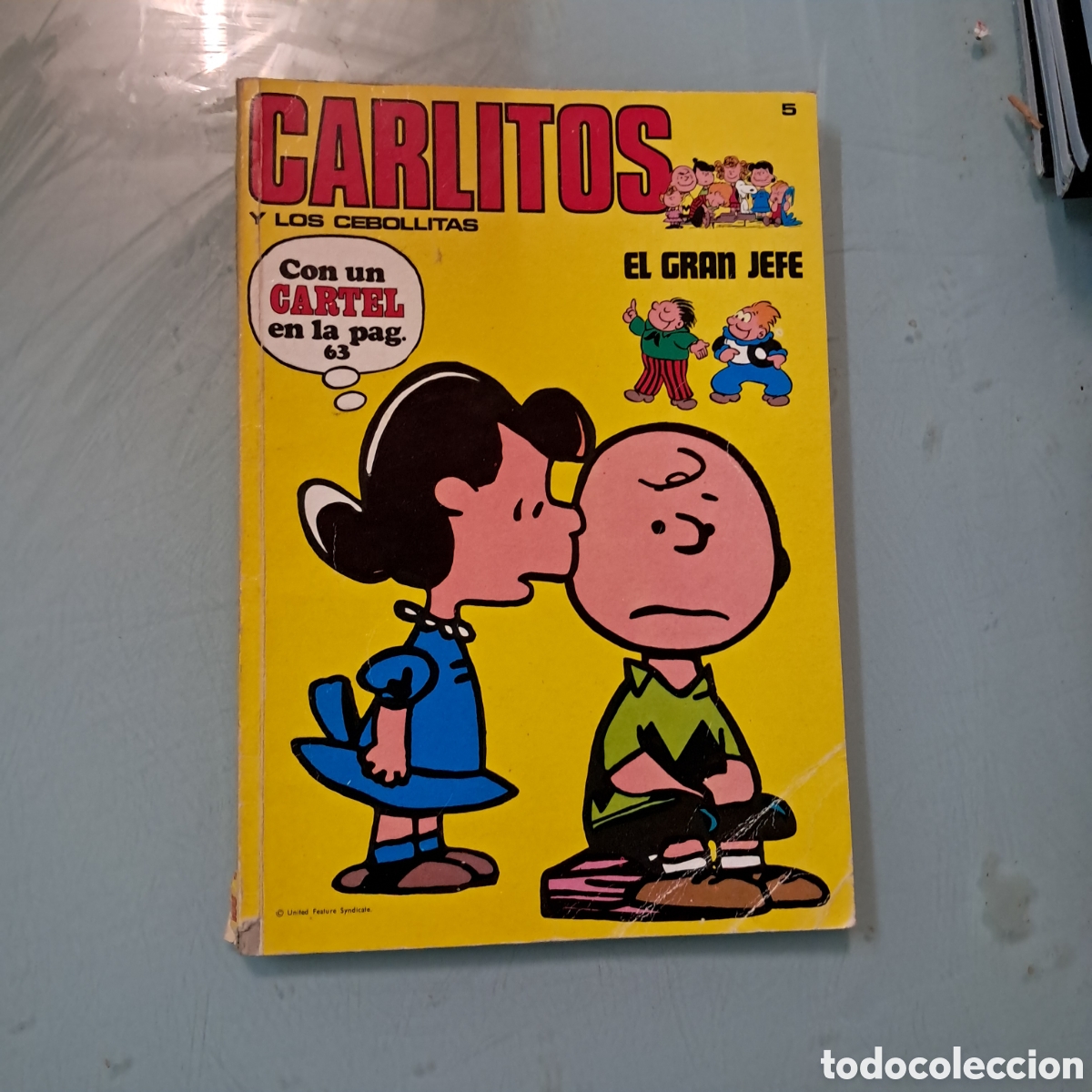 C&oacute;mics: Carlitos y los cebolletas, n&uacute;mero 5