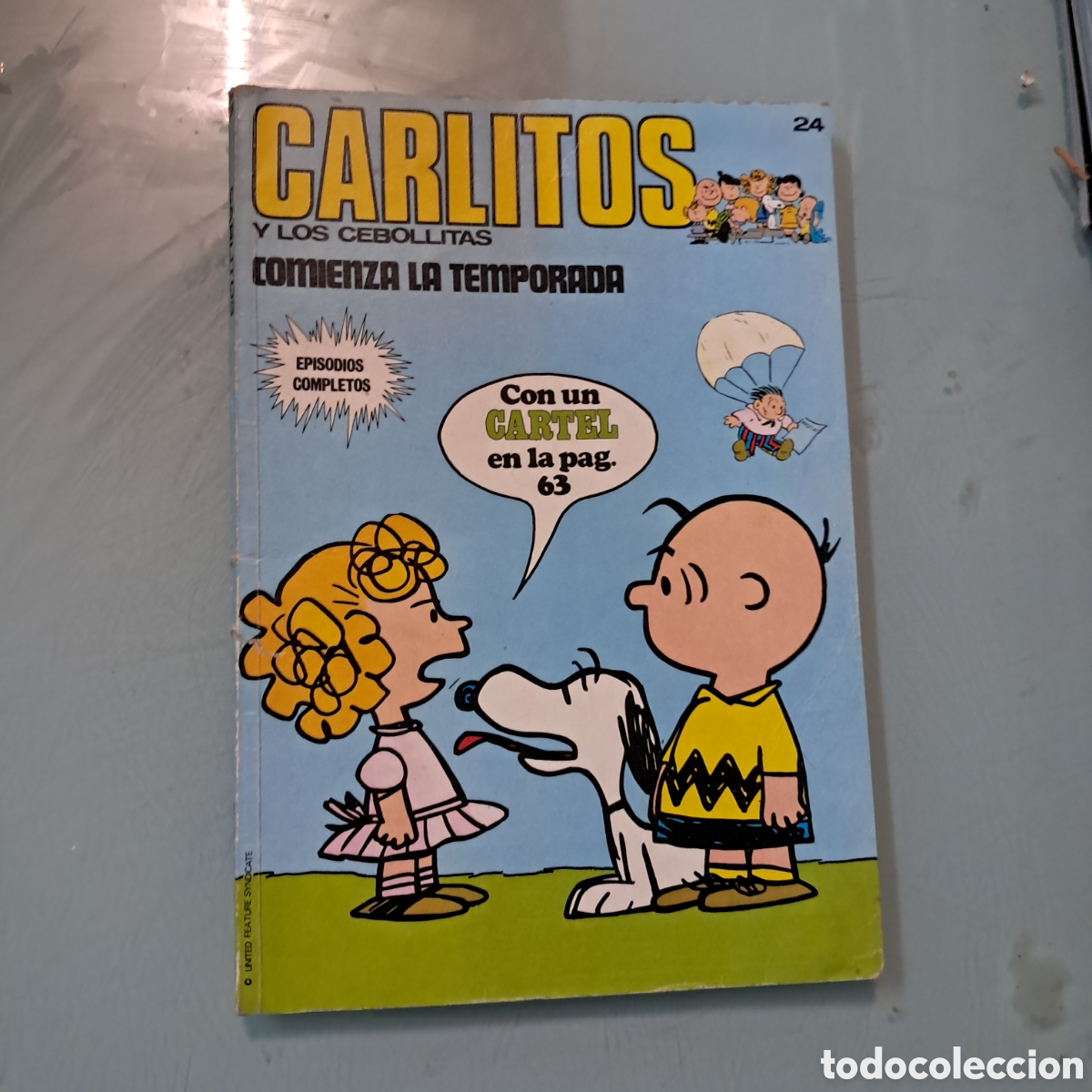 C&oacute;mics: Carlitos y los cebolletas, n&uacute;mero 24