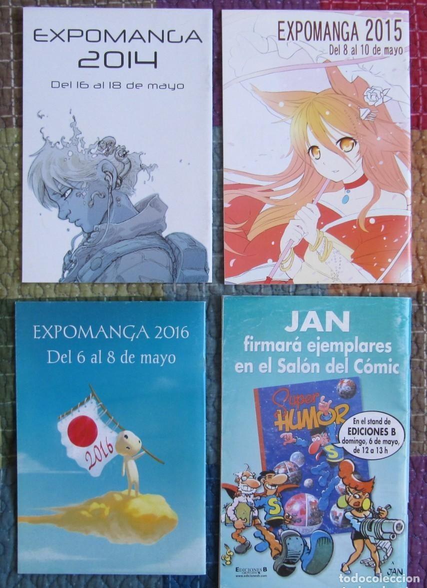 C&oacute;mics: EXPOCOMIC - SALON COMIC BARCELONA - LOTE DE 4 EJEMPLARES + ENTRADAS - Foto 2