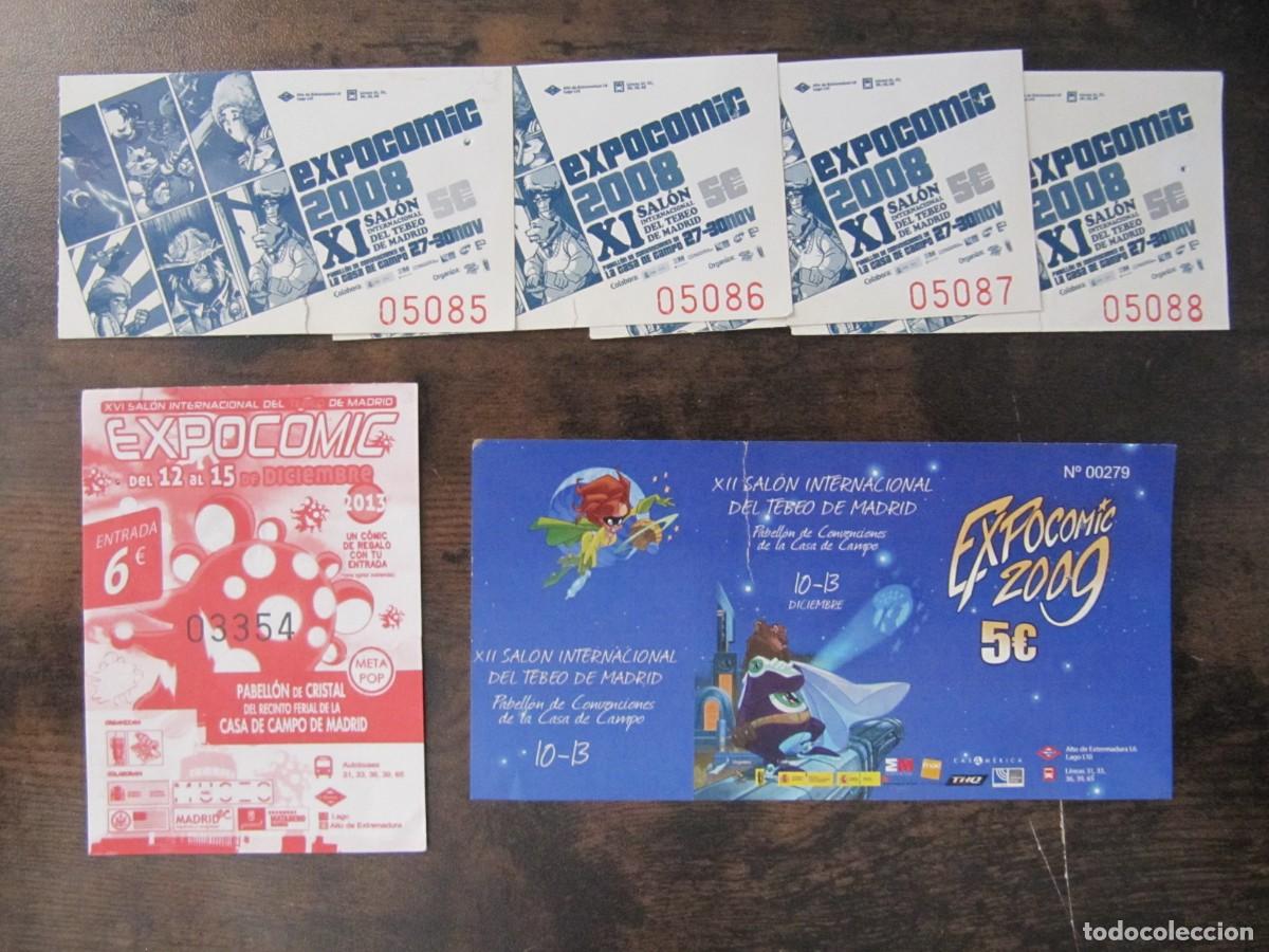 C&oacute;mics: EXPOCOMIC - SALON COMIC BARCELONA - LOTE DE 4 EJEMPLARES + ENTRADAS - Foto 12