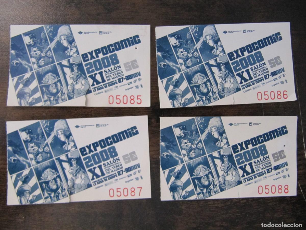 C&oacute;mics: EXPOCOMIC - SALON COMIC BARCELONA - LOTE DE 4 EJEMPLARES + ENTRADAS - Foto 28