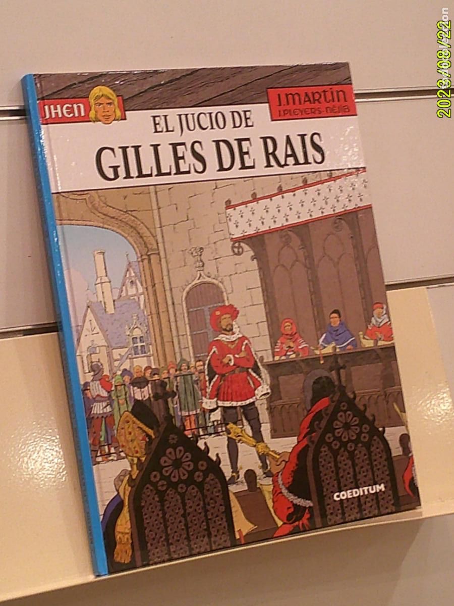 C&oacute;mics: LAS AVENTURAS DE JHEN N&ordm; 17 EL JUICIO DE GILLES DE RAIS J. MARTIN TOMO TAPA DURA - COEDITUM OFERTA