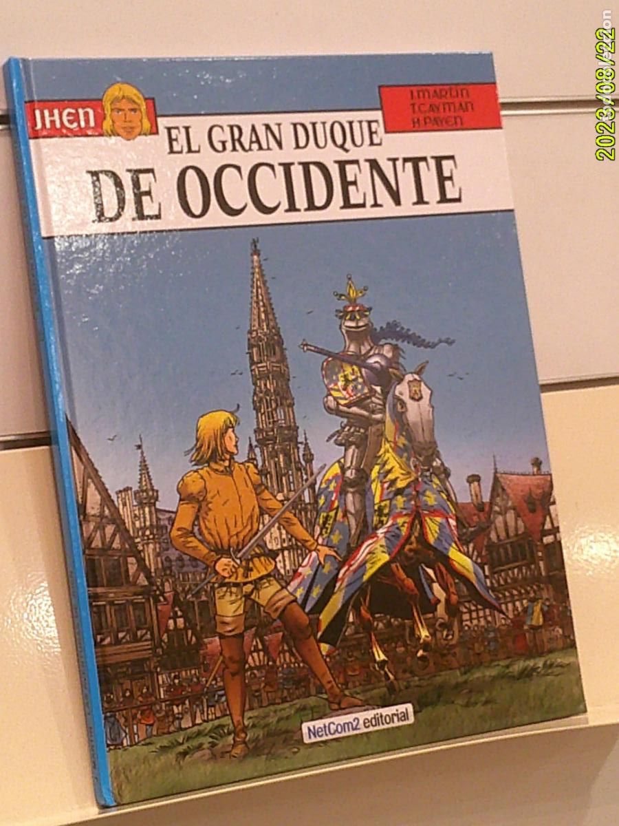 C&oacute;mics: LAS AVENTURAS DE JHEN N&ordm; 12 EL GRAN DUQUE DE OCCIDENTE J. MARTIN TOMO TAPA DURA - NETCOM2 OFERTA