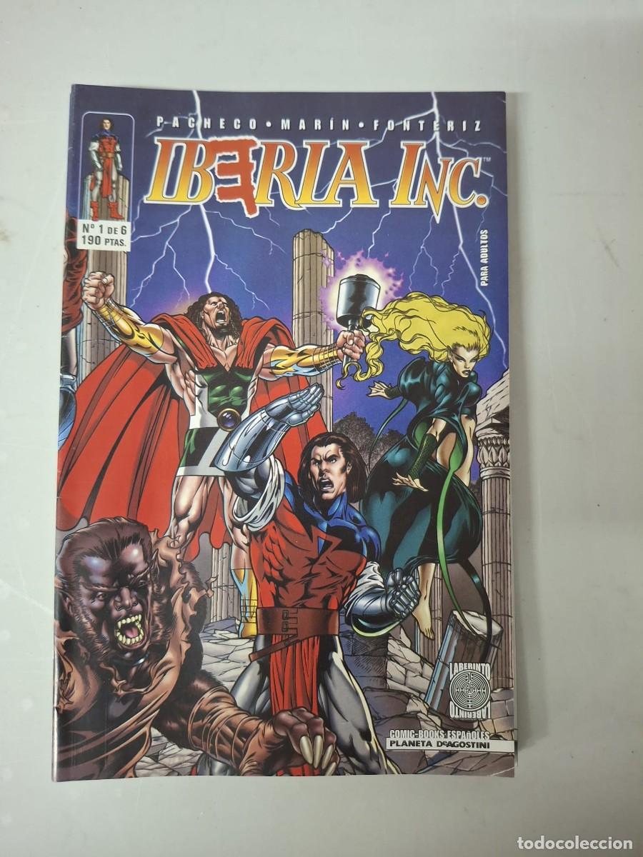 C&oacute;mics: LOTE COMICS IBERIA INC. COMPLETA 6 NUMEROS MAS DATABOOK