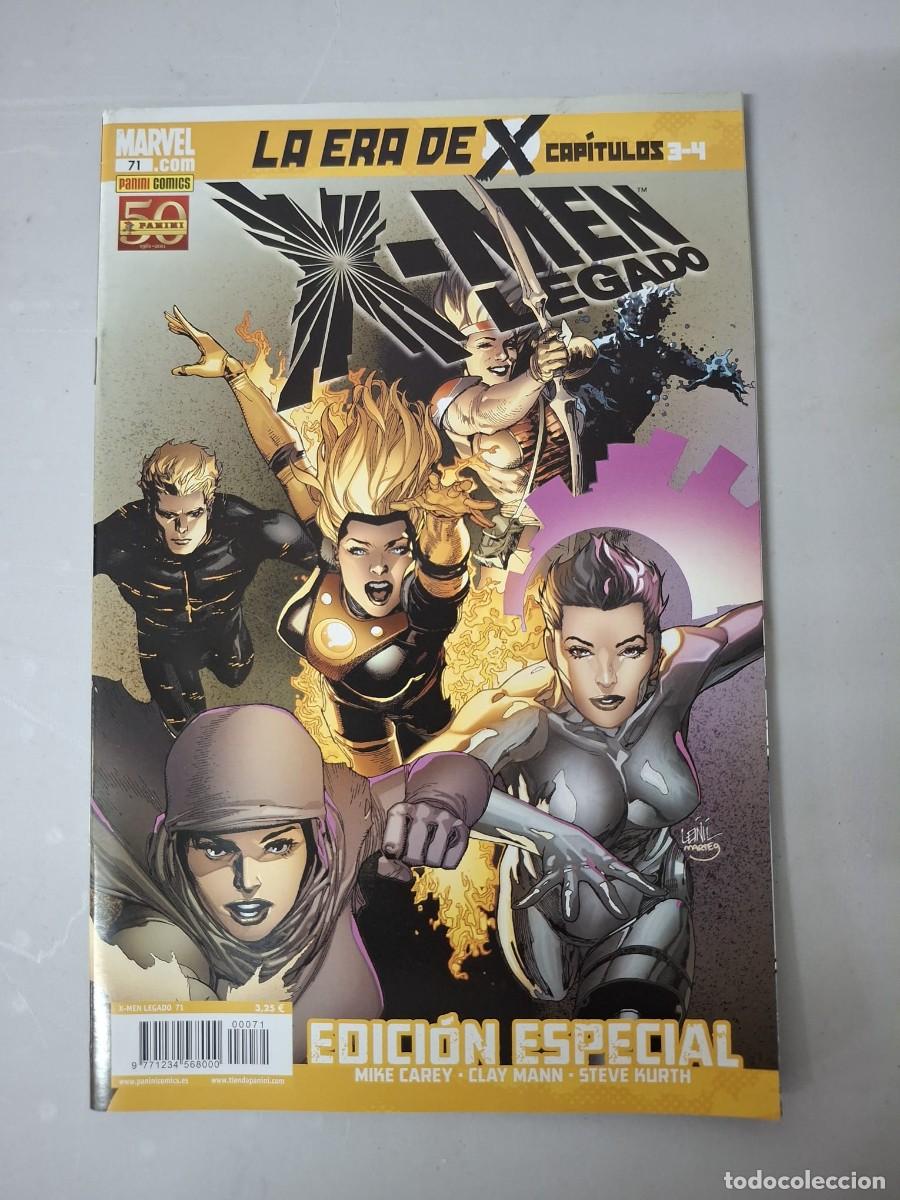C&oacute;mics: COMIC COMIC X-MEN LEGADO: Volumen 1, Numero 71: La Era de X 3 y 4 (Panini 2011)