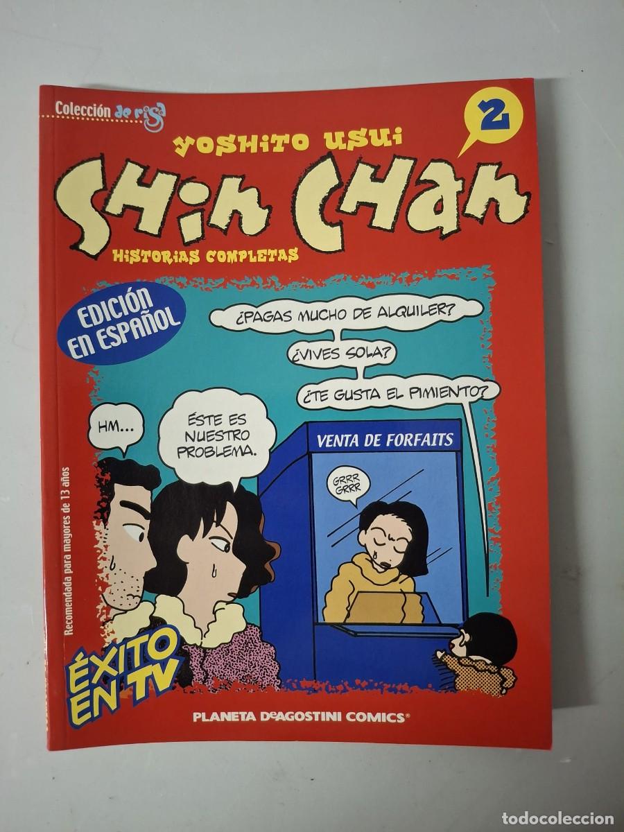 C&oacute;mics: COMIC YOSHITO USUI &middot; SHIN CHAN N.&ordm; 2 HISTORIAS COMPLETAS 2002 COLECCI&Oacute;N DE RISA