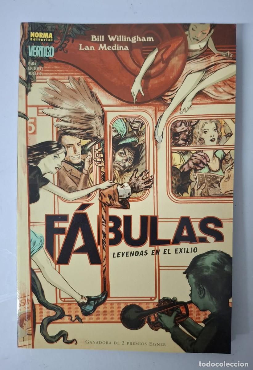 C&oacute;mics: COMIC FABULAS LEYENDAS EN EL EXILIO NORMA EDITORIAL