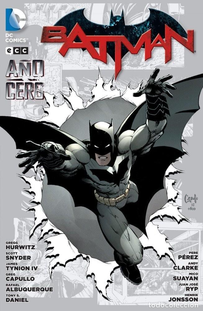 C&oacute;mics: Batman. A&ntilde;o Cero - Scott Snyder, Gregg Hurwitz ,James Tynion IV, Greg Capullo - ECC