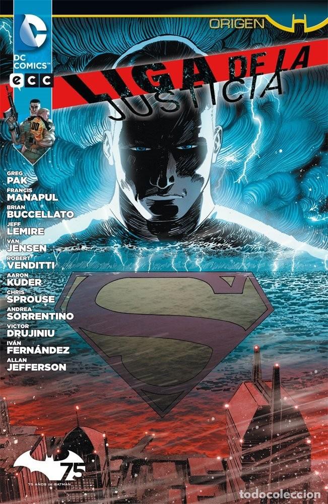 C&oacute;mics: Batman: Or&iacute;genes. La Liga de la Justicia - Greg Pak, Francis Manapul, Brian Buccellato - ECC
