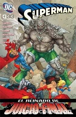 C&oacute;mics: Superman: El reinado de Juicio Final - Paul Cornell, James Robinson, Jeff Lemire - ECC