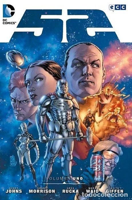 C&oacute;mics: 52 #1 - Geoff Johns, Grant Morrison, Greg Rucka, Mark Waid, Keith Giffen - ECC - Foto 1