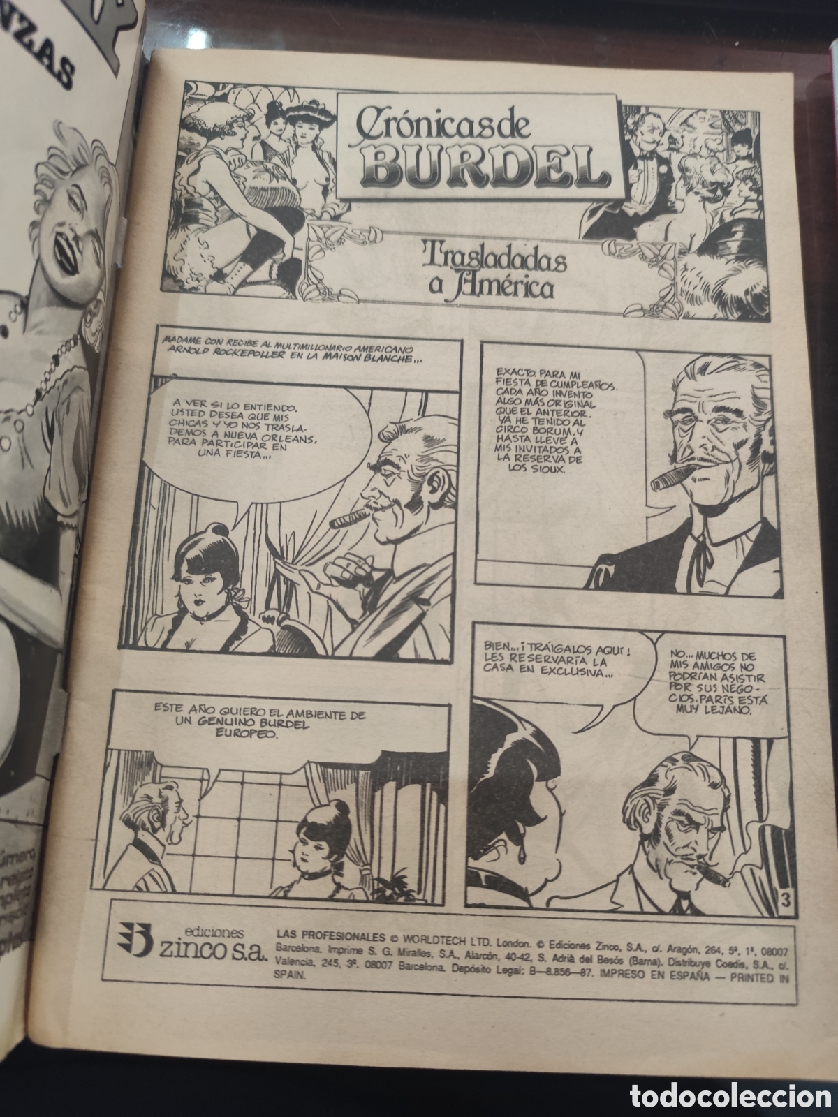 C&oacute;mics: Lote 2 ejemplares comic er&oacute;tico los profesionales extra 1 y 3 - Foto 2