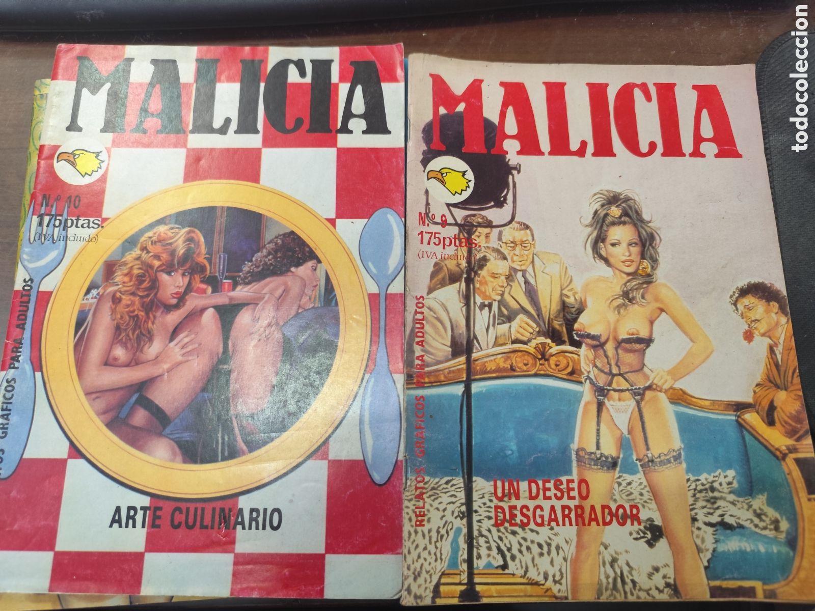 C&oacute;mics: Lote 4 ejemplares comic Erotico a&ntilde;os 90. No se venden sueltas