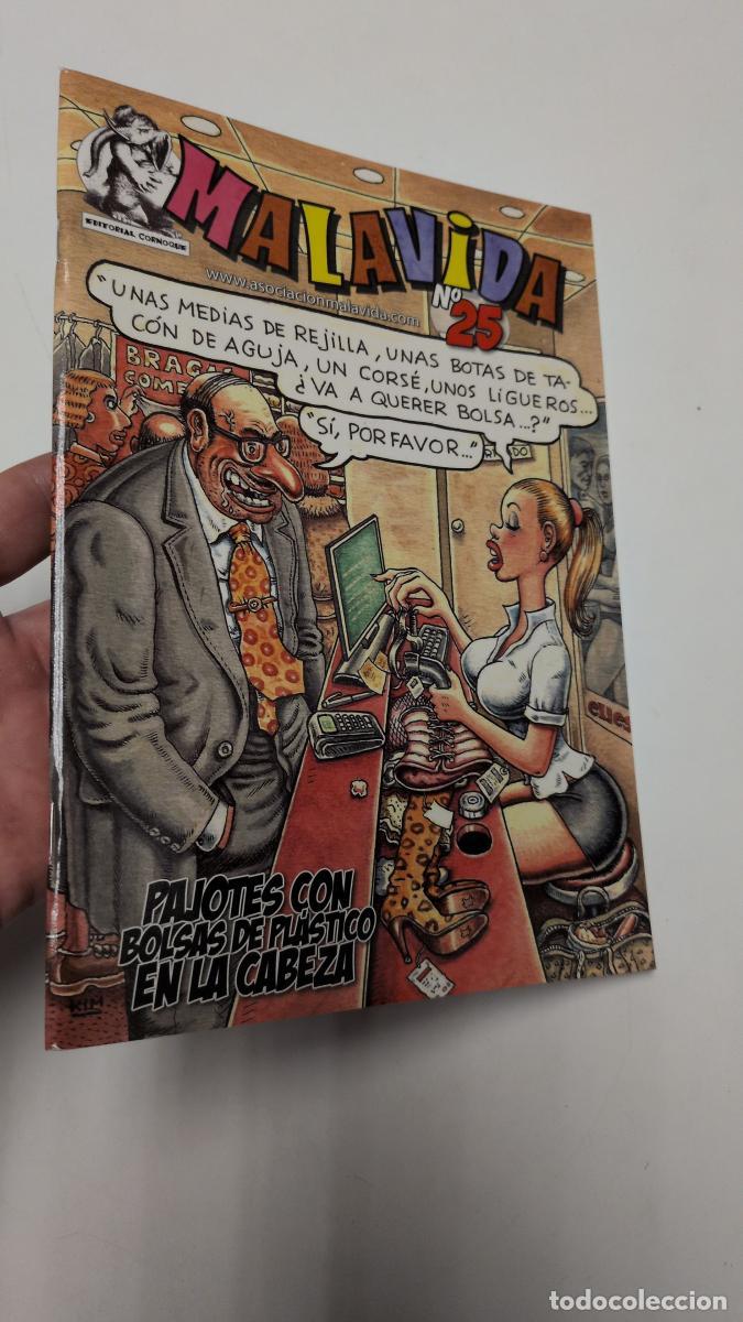 C&oacute;mics: MALAVIDA N&ordm; 25 (Ed. Cornoque) -