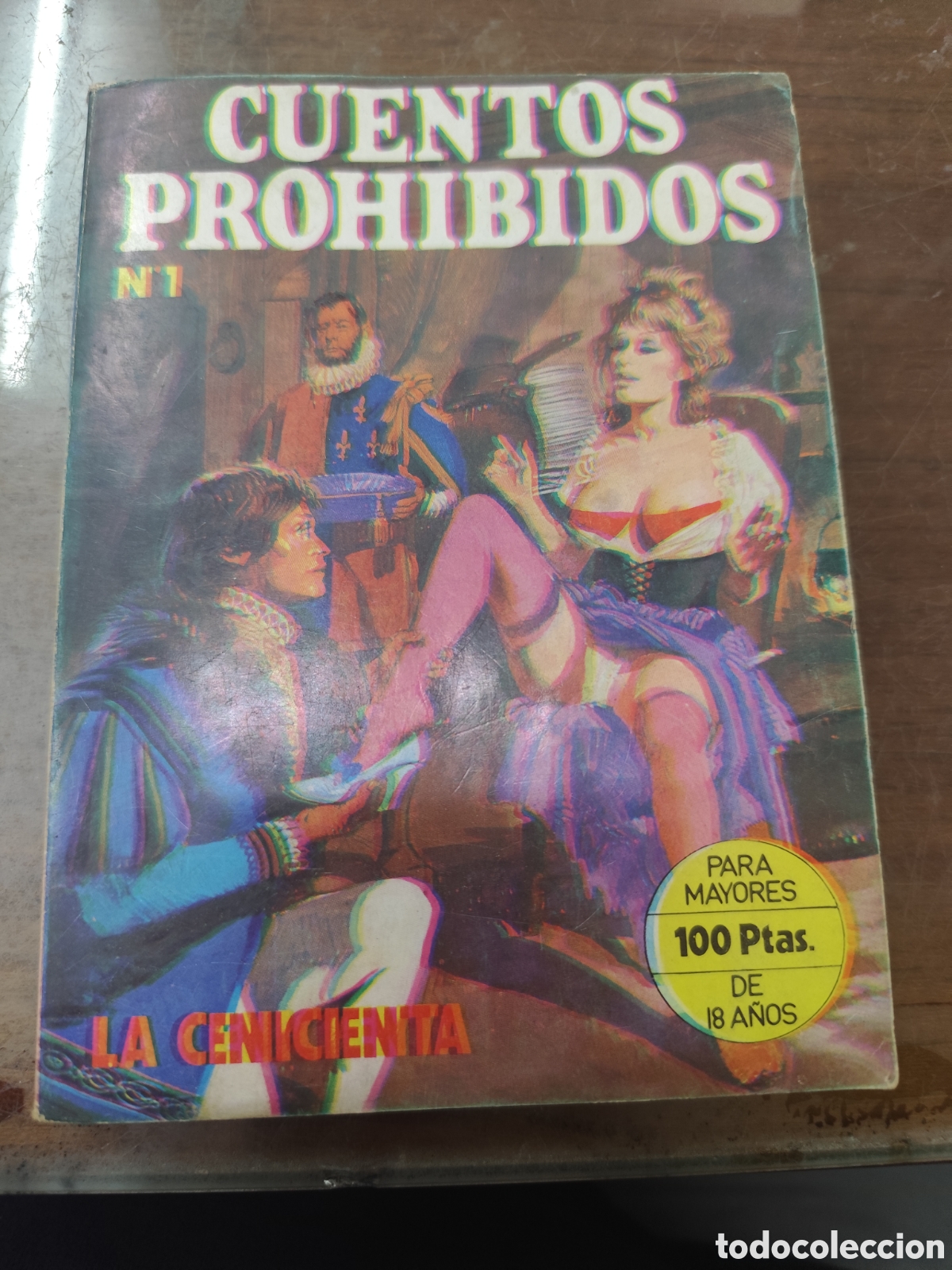 C&oacute;mics: Comic er&oacute;tico cuentos prohibidos n.1. a&ntilde;o 1977