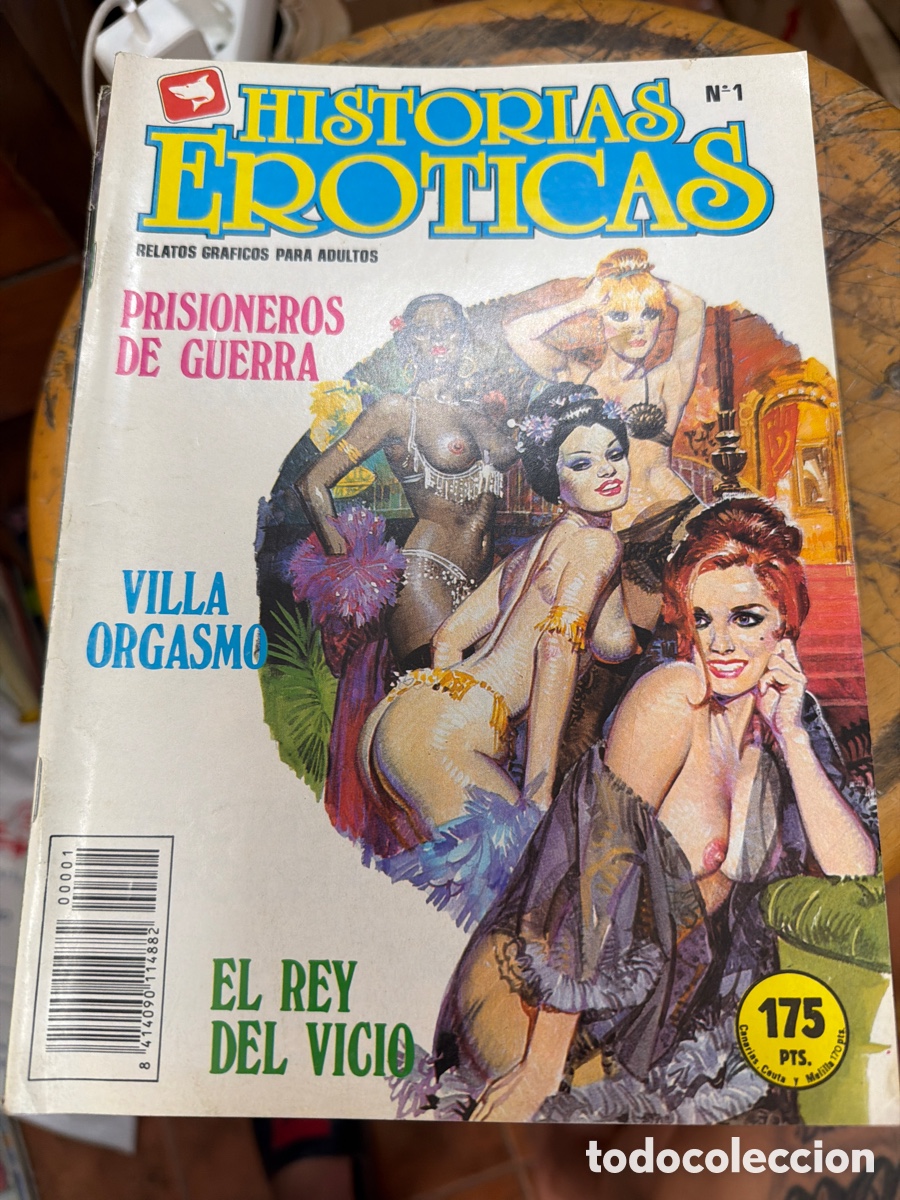 C&oacute;mics: Lote de 11 c&oacute;mics eroticos Historias er&oacute;ticas.relatos gr&aacute;ficos.a&ntilde;os 90.N23,10,12,6,4,3,2,1,20,5,18