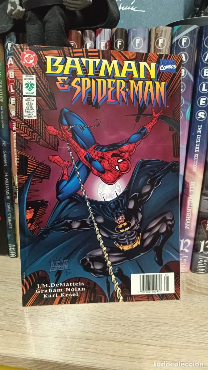 C&oacute;mics: BATMAN / SPIDER-MAN &mdash; NEW AGE DAWNING &mdash; GRUPO EDITORIAL VID, 1997